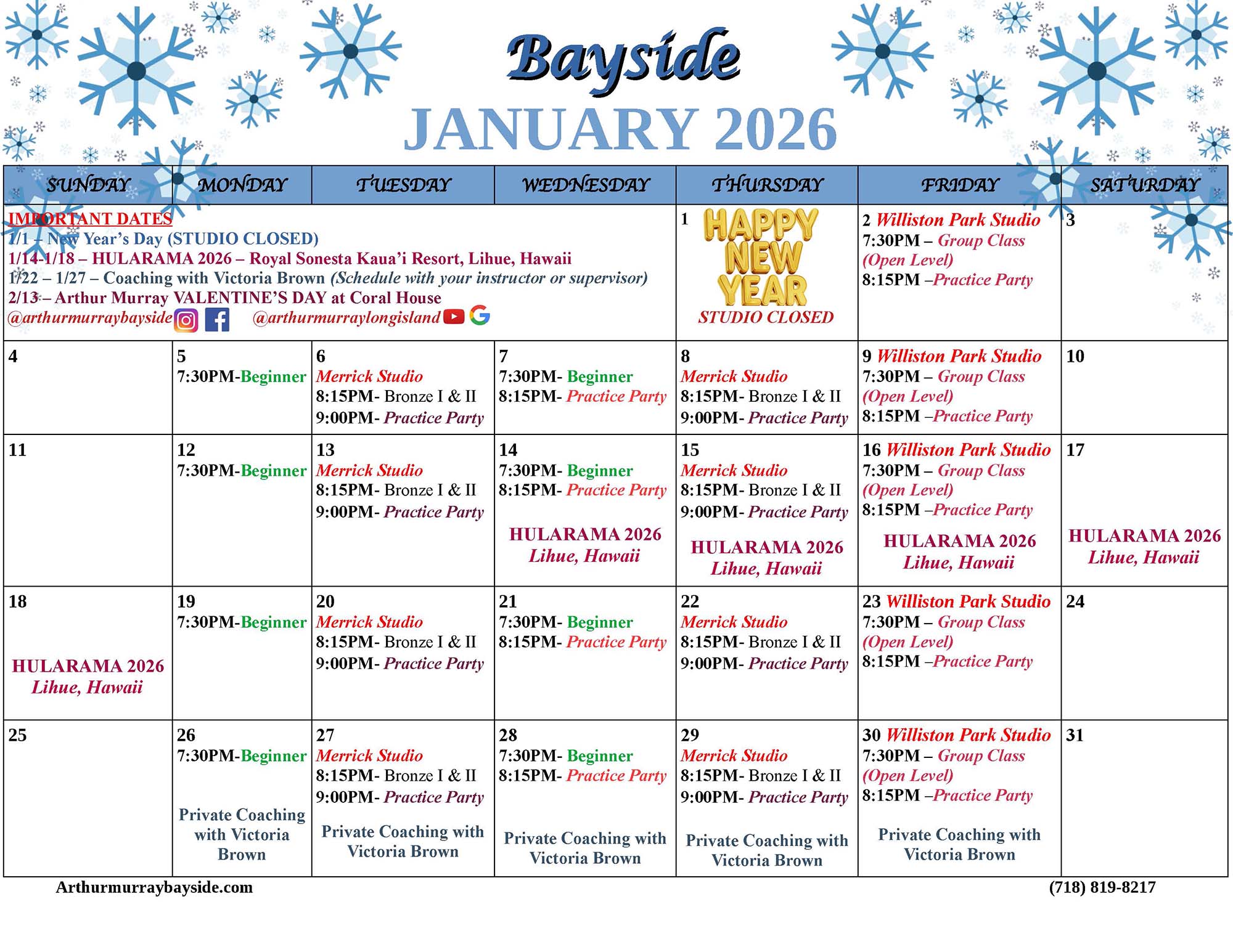 Bayside January 2026